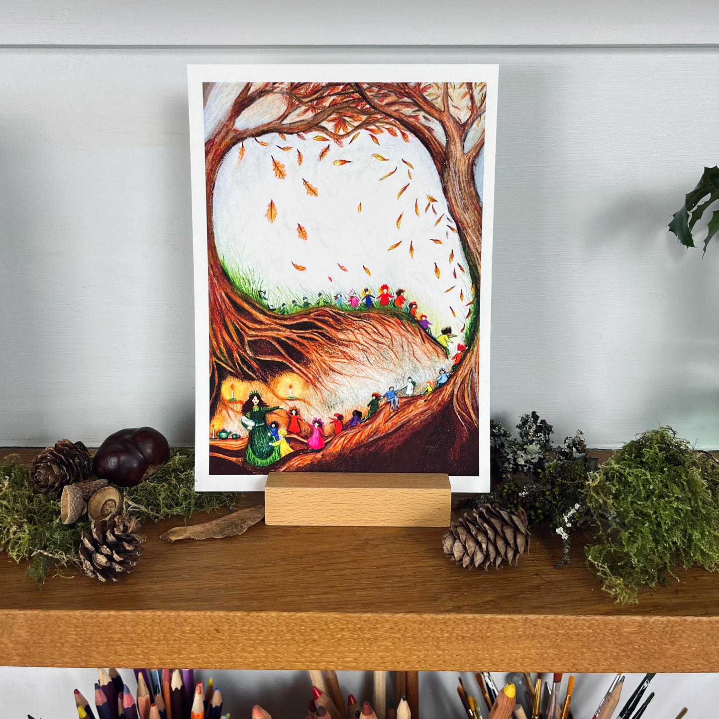 The Root Children, A Set of Four A5 Season Prints